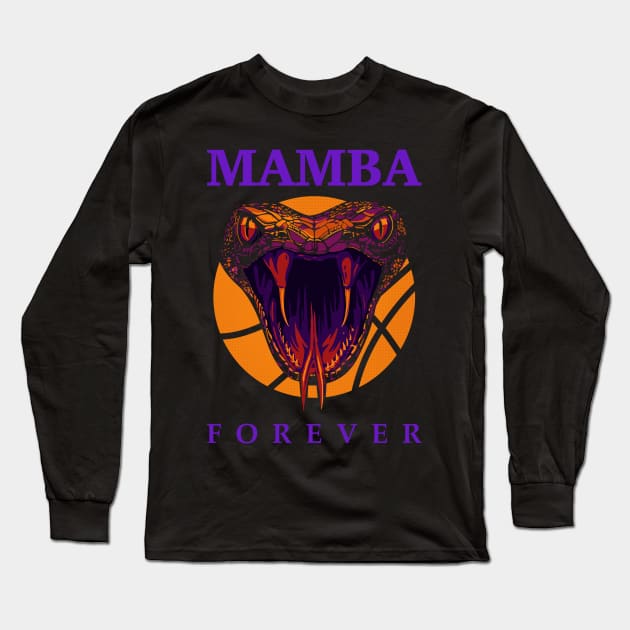 Mamba Forever Long Sleeve T-Shirt by BAJAJU